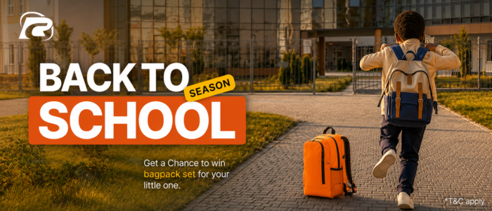 If the banner shows children returning to school, a good SEChildren returning to school with school bags after spending holidays at home